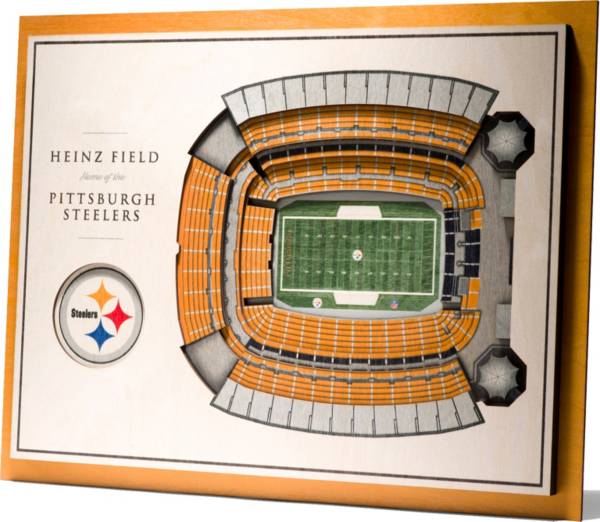 You the Fan Pittsburgh Steelers 5-Layer StadiumViews 3D Wall Art