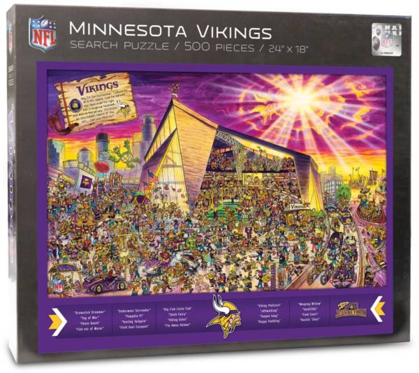 You the Fan Minnesota Vikings Find Joe Journeyman Puzzle