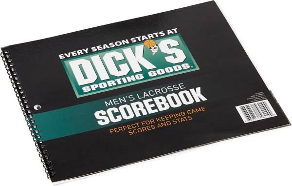 DICK'S Sporting Goods Men's Lacrosse Scorebook product image