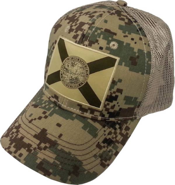 FloGrown Men's Digital Camo Patch Trucker Hat