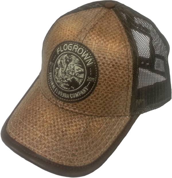 FloGrown Men's Straw Seal Trucker Hat