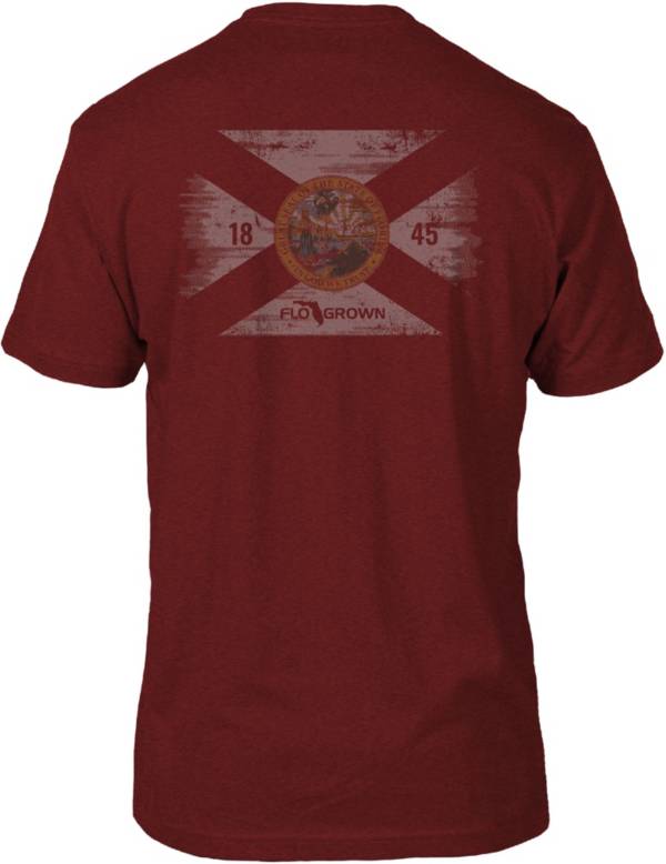 FloGrown Men's Washed Flag Short Sleeve T-Shirt product image