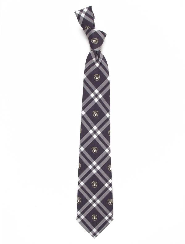 Eagles Wings Milwaukee Brewers Woven Polyester Necktie