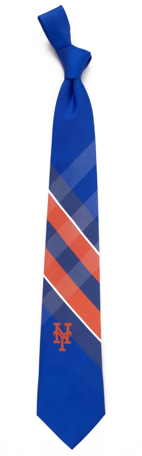 Eagles Wings New York Mets Grid Necktie