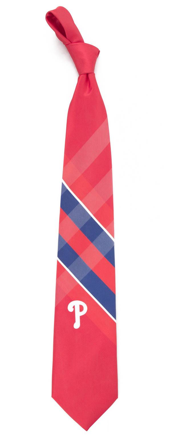 Eagles Wings Philadelphia Phillies Grid Necktie