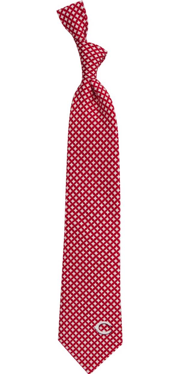 Eagles Wings Cincinnati Reds Print Silk Necktie