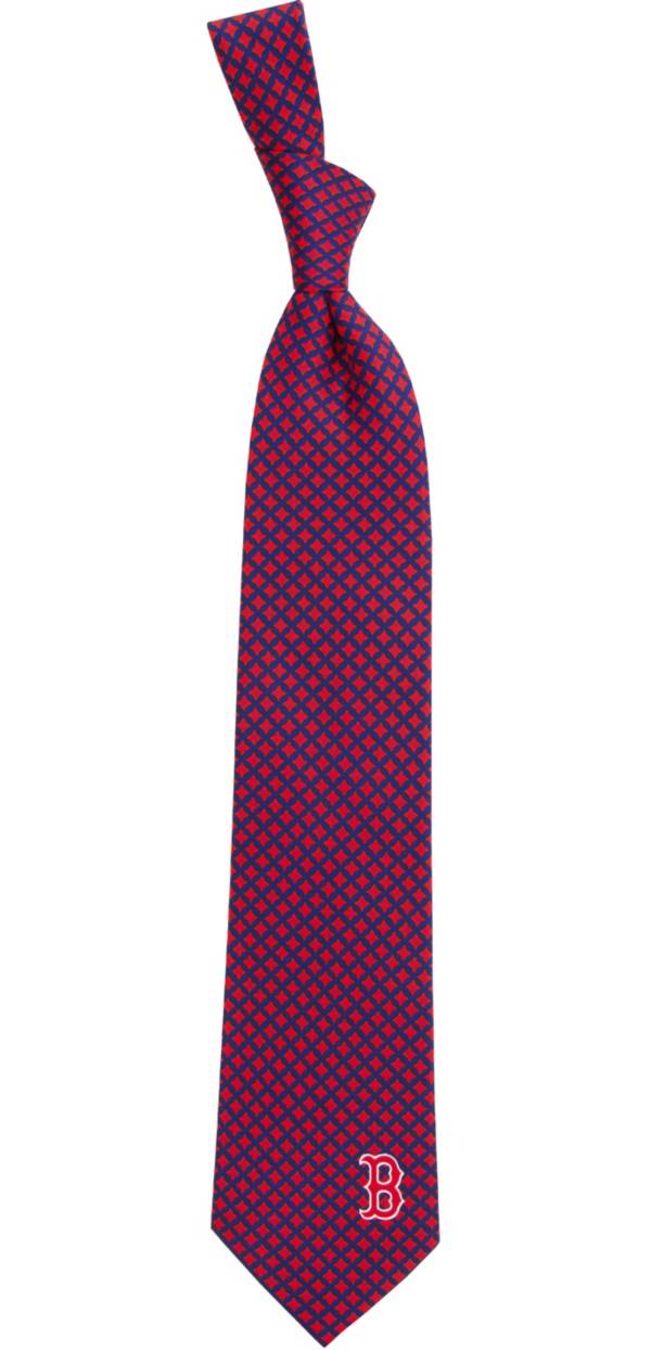 Eagles Wings Boston Red Sox Print Silk Necktie