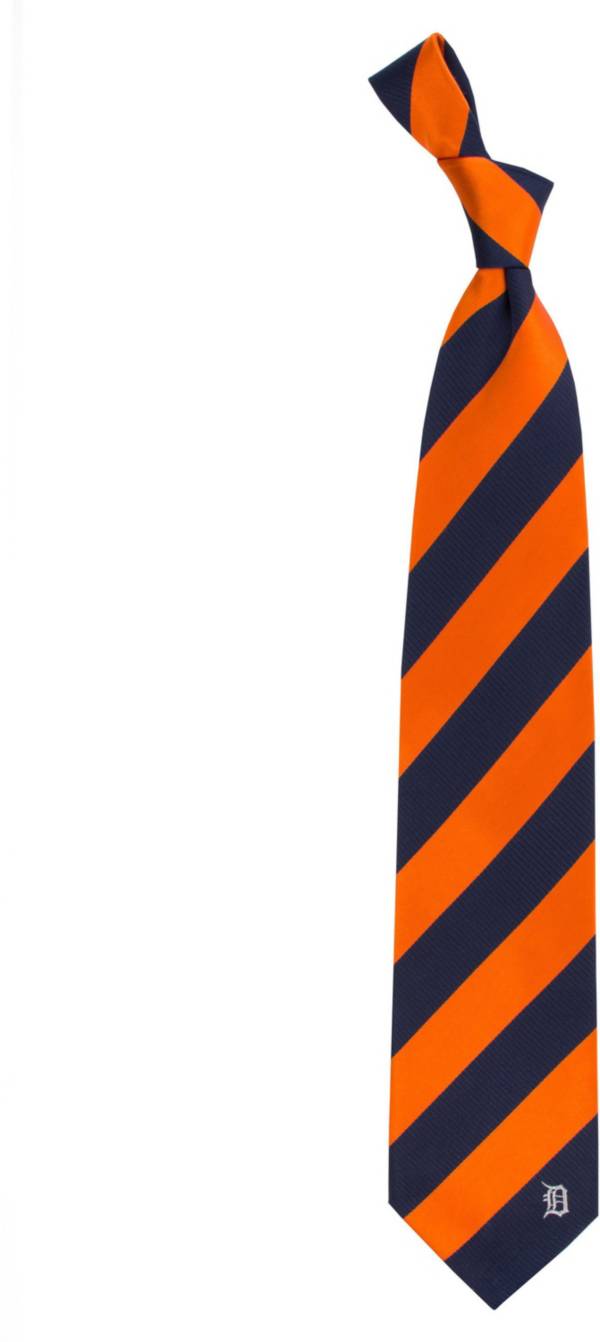 Eagles Wings Detroit Tigers Woven Silk Necktie