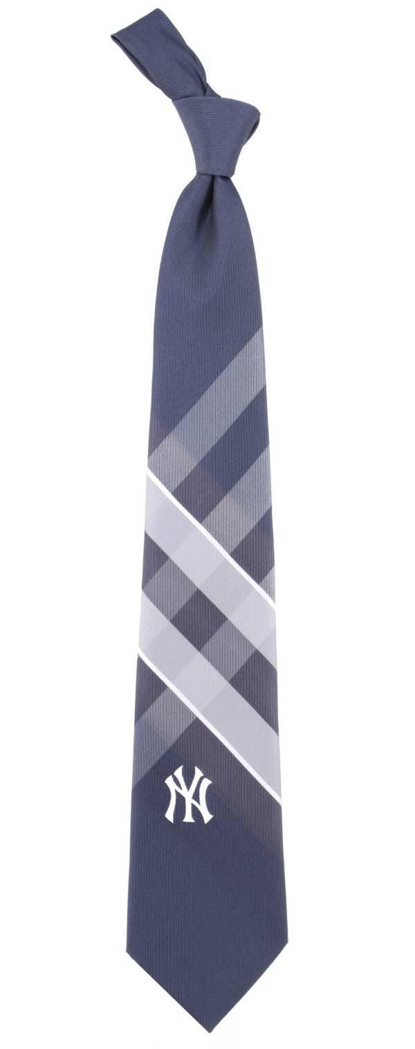 Eagles Wings New York Yankees Grid Necktie