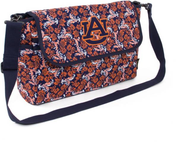 Eagles Wings Auburn Tigers Quilted Cotton Messenger Bag