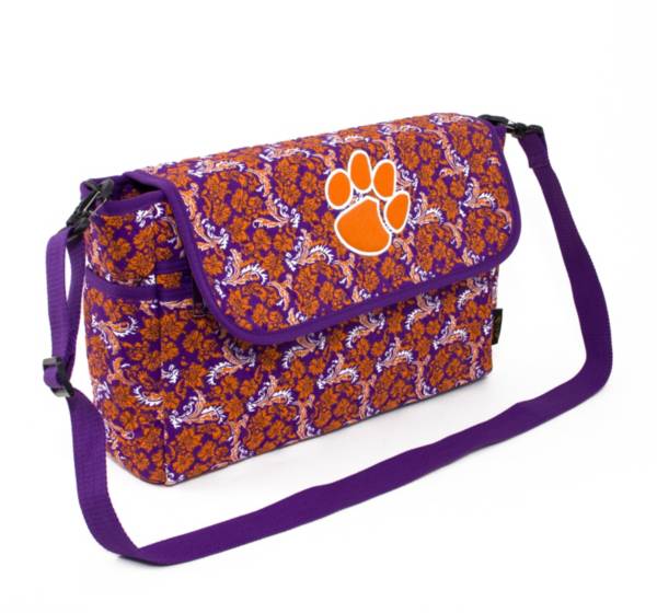 Eagles Wings Clemson Tigers Quilted Cotton Messenger Bag product image