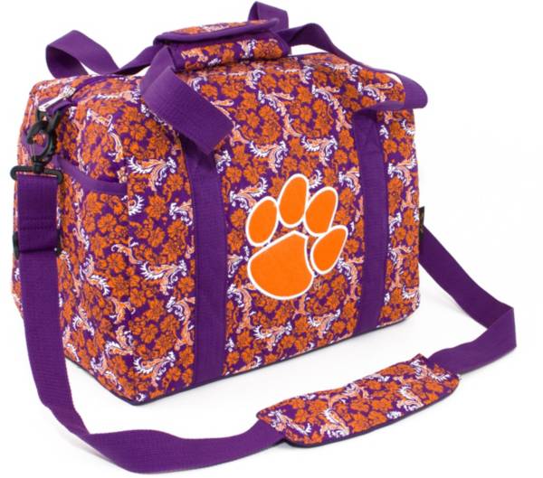 Eagles Wings Clemson Tigers Quilted Cotton Mini Duffle Bag