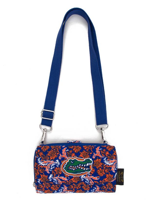 Eagles Wings Florida Gators Quilted Cotton Cross Body Wallet