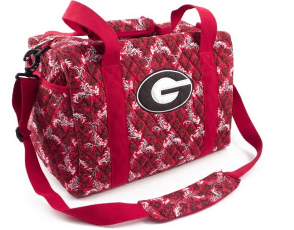 Eagles Wings Georgia Bulldogs Quilted Cotton Mini Duffle Bag product image
