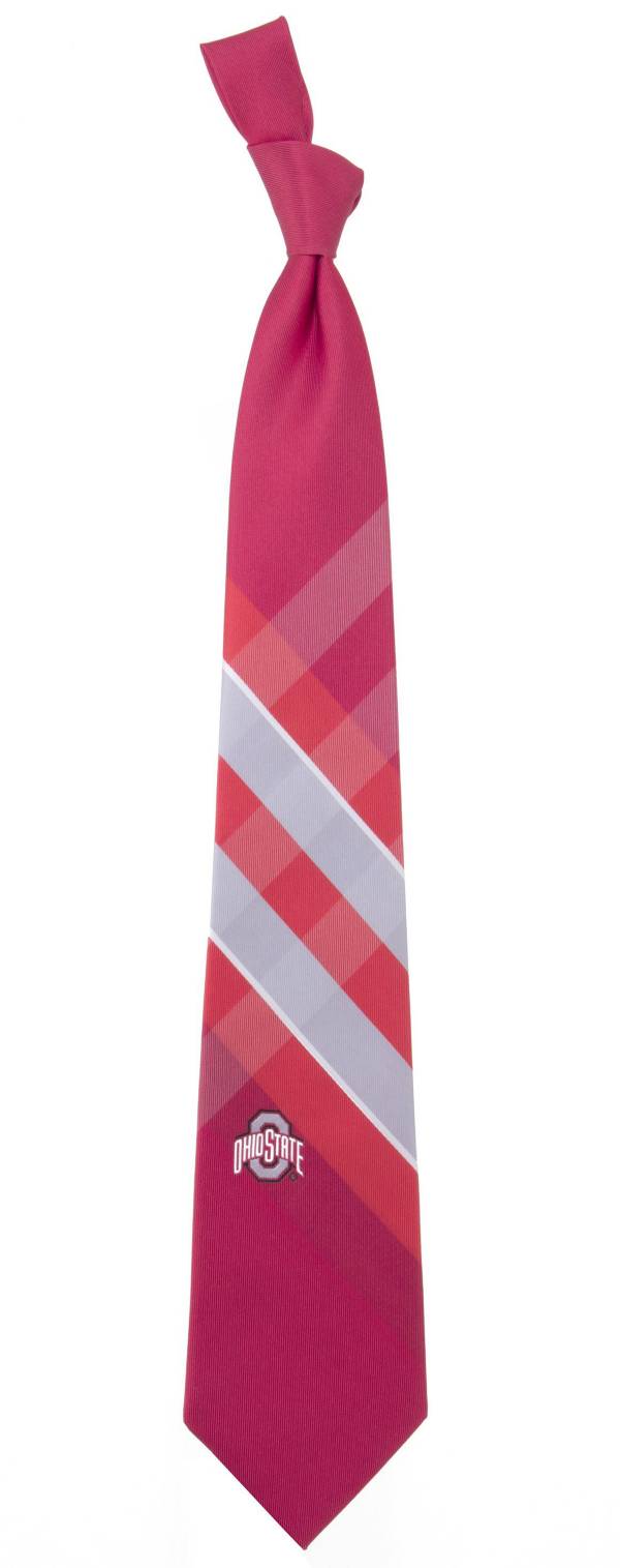Eagles Wings Ohio State Buckeyes Grid Necktie product image