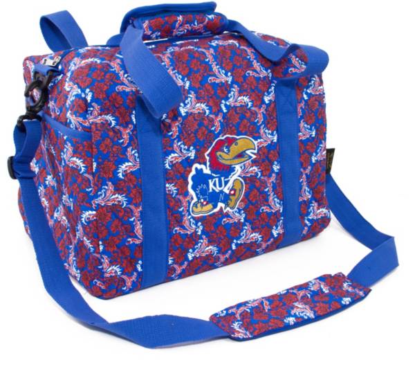 Eagles Wings Kansas Jayhawks Quilted Cotton Mini Duffle Bag