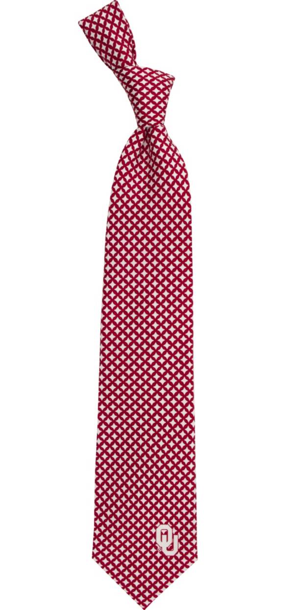 Eagles Wings Oklahoma Sooners Print Silk Necktie