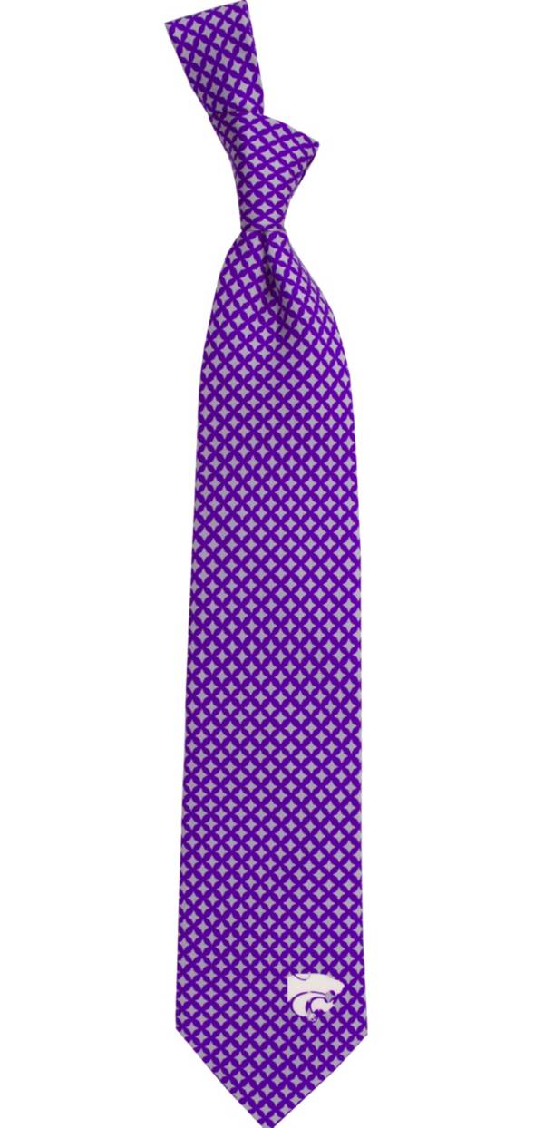 Eagles Wings Kansas State Wildcats Print Silk Necktie