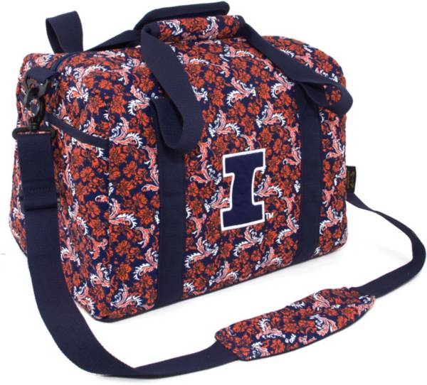 Eagles Wings Illinois Fighting Illini Quilted Cotton Mini Duffle Bag