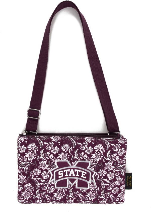 Eagles Wings Mississippi State Bulldogs Quilted Cotton Cross Body Purse