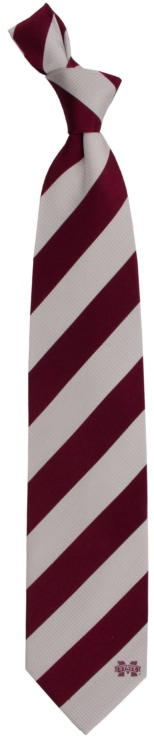 Eagles Wings Mississippi State Bulldogs Woven Silk Necktie