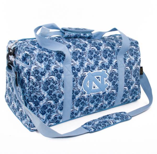 Eagles Wings North Carolina Tar Heels Quilted Cotton Large Duffle Bag