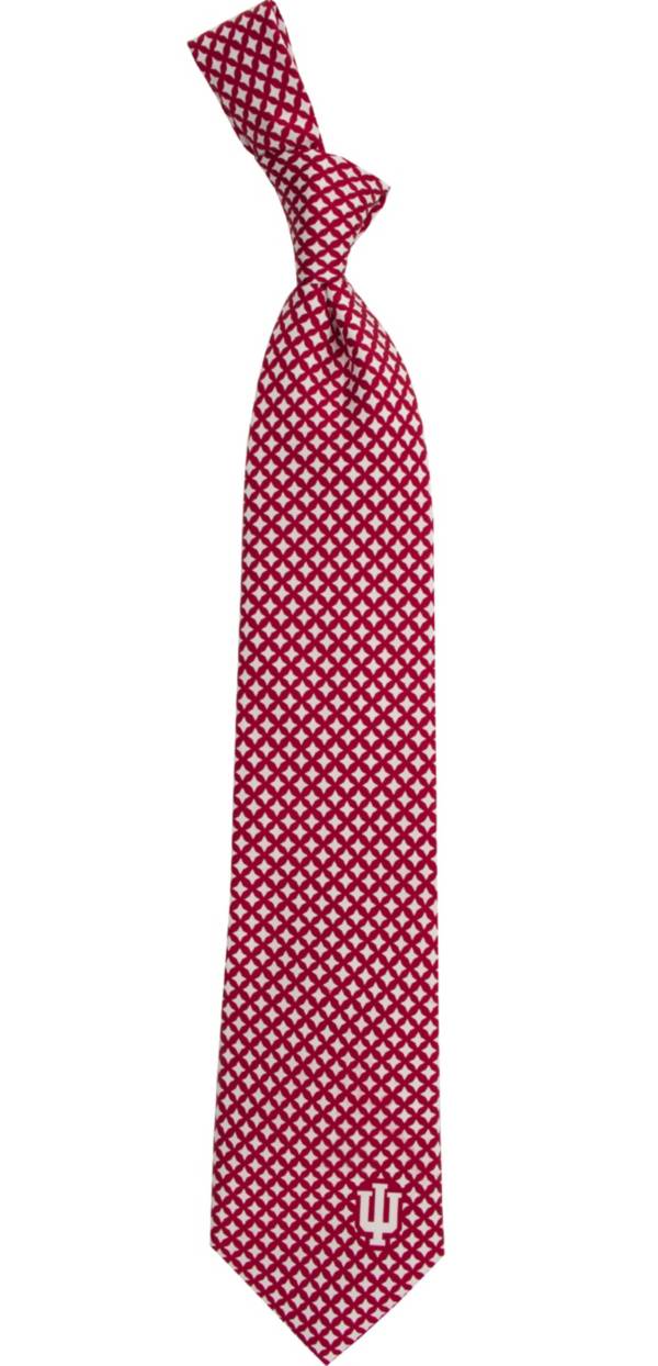 Eagles Wings Indiana Hoosiers Print Silk Necktie