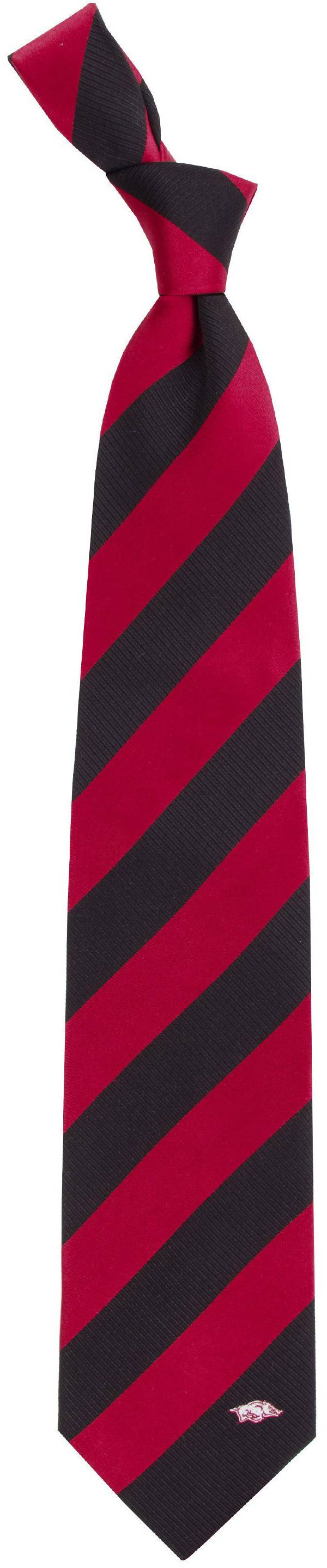 Eagles Wings Arkansas Razorbacks Woven Silk Necktie