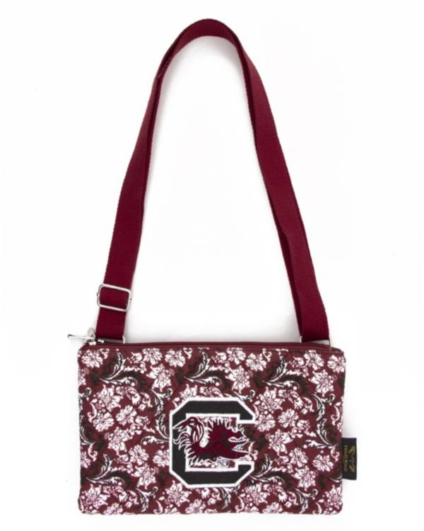 Eagles Wings South Carolina Gamecocks Quilted Cotton Cross Body Purse