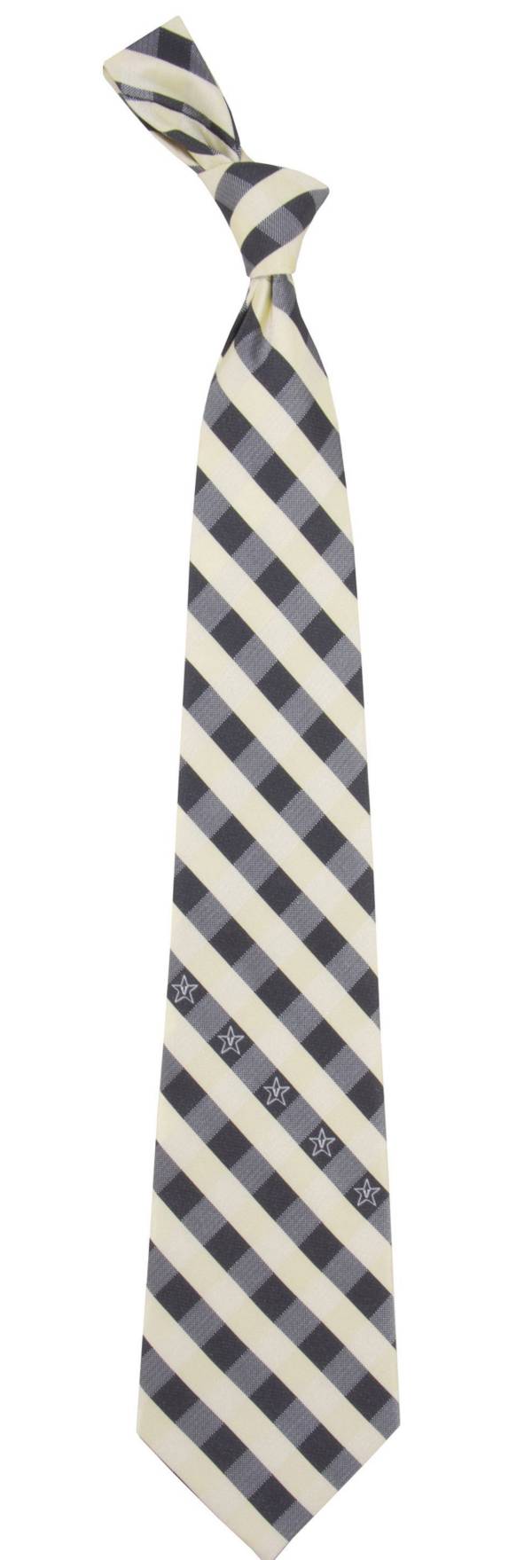 Eagles Wings Vanderbilt Commodores Check Necktie