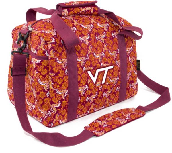 Eagles Wings Virginia Tech Hokies Quilted Cotton Mini Duffle Bag