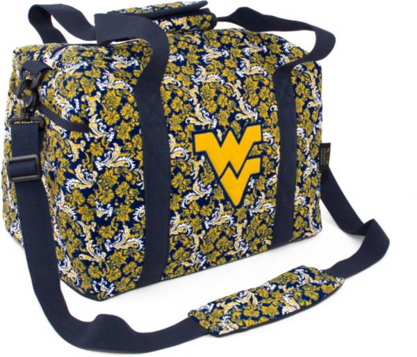 Eagles Wings West Virginia Mountaineers Quilted Cotton Mini Duffle Bag product image