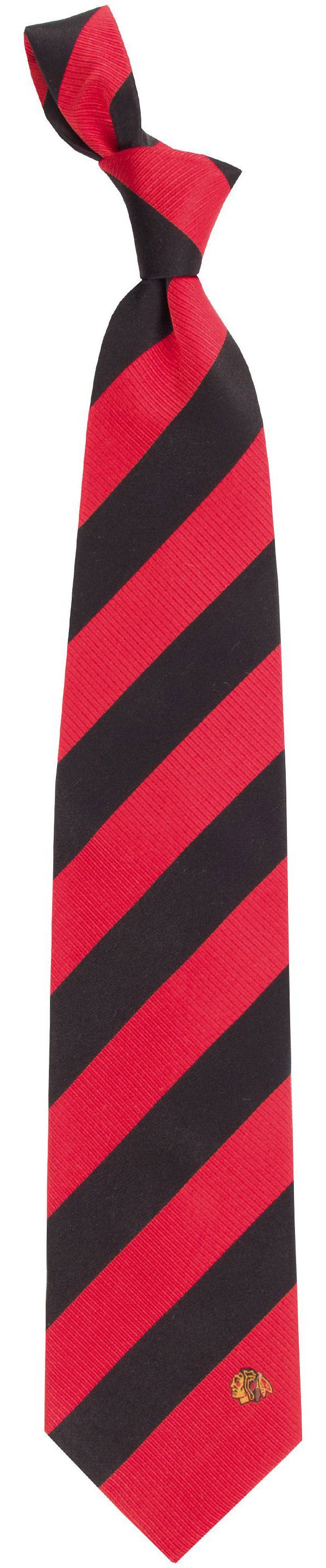 Eagles Wings Chicago Blackhawks Woven Silk Necktie