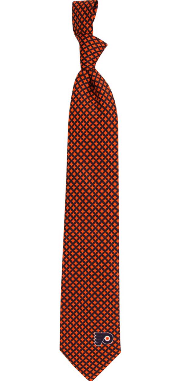 Eagles Wings Philadelphia Flyers Print Silk Necktie