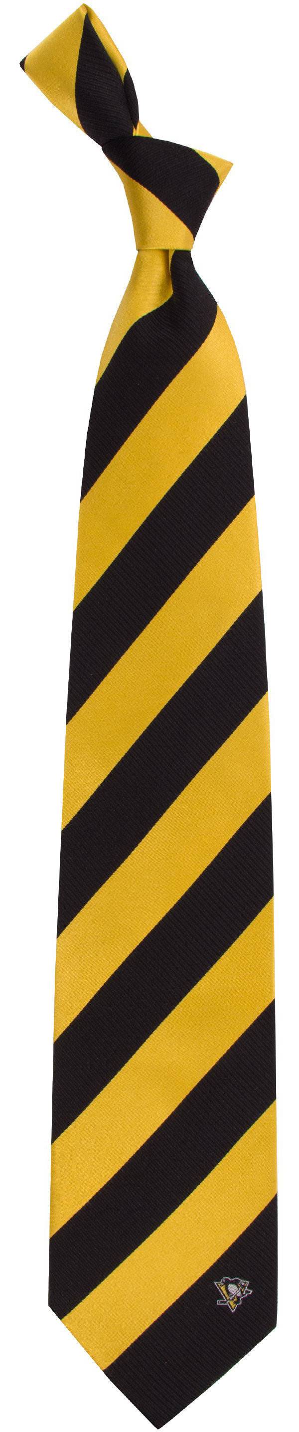 Eagles Wings Pittsburgh Penguins Woven Silk Necktie