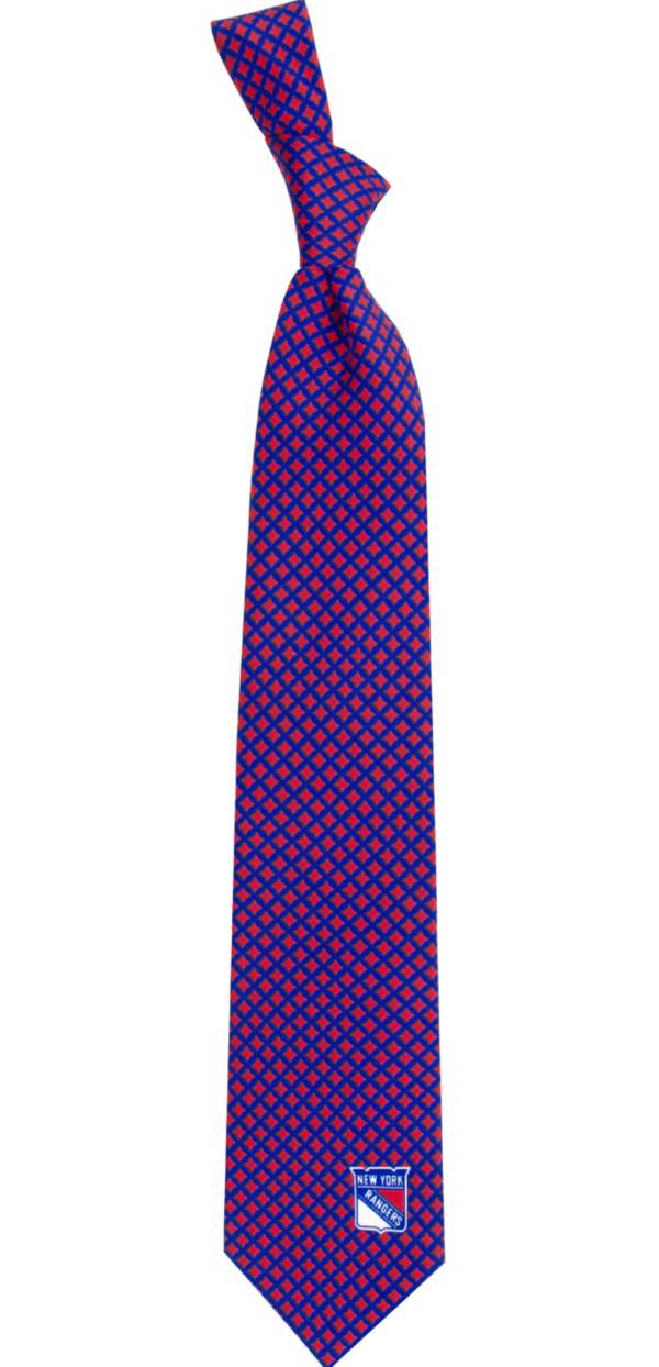 Eagles Wings New York Rangers Print Silk Necktie