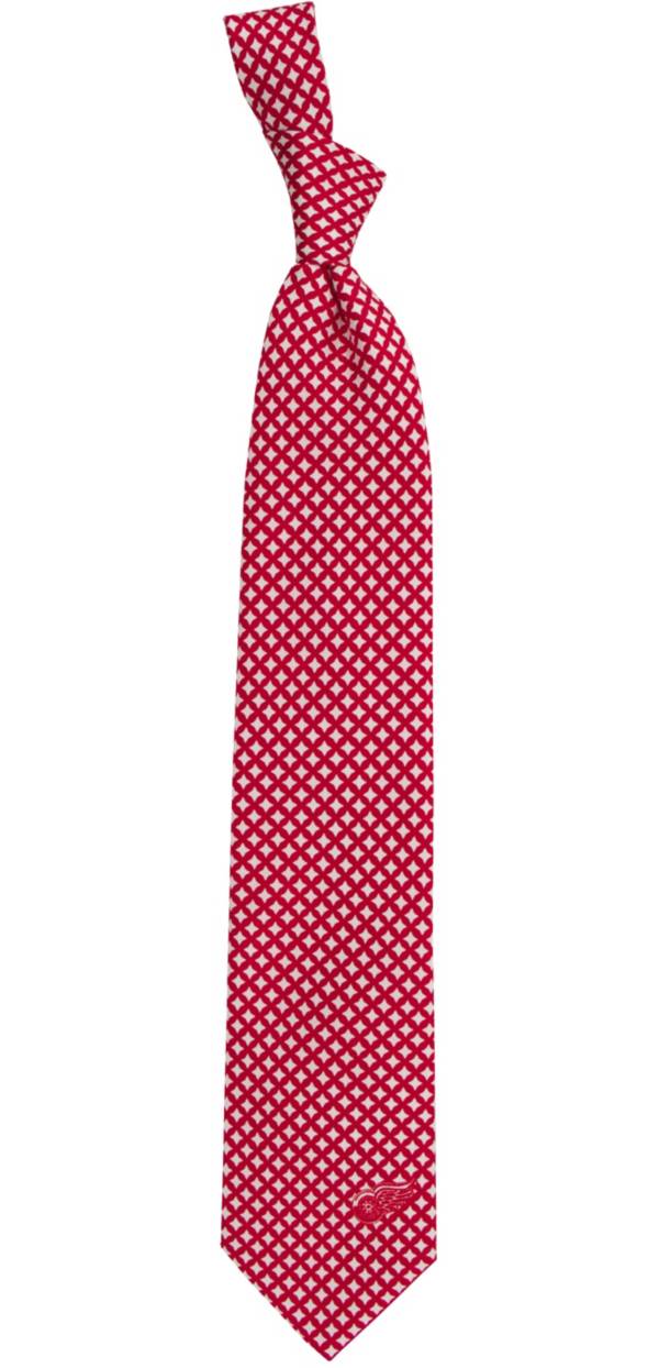 Eagles Wings Detroit Red Wings Print Silk Necktie