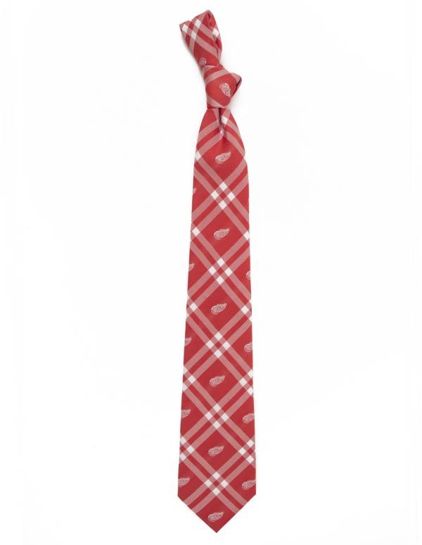 Eagles Wings Detroit Red Wings Woven Polyester Necktie