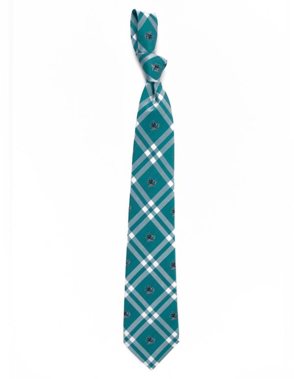 Eagles Wings San Jose Sharks Woven Polyester Necktie