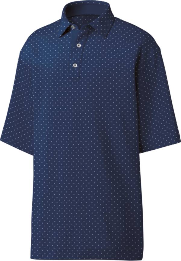 FootJoy Men's Lisle Diamond Print Golf Polo