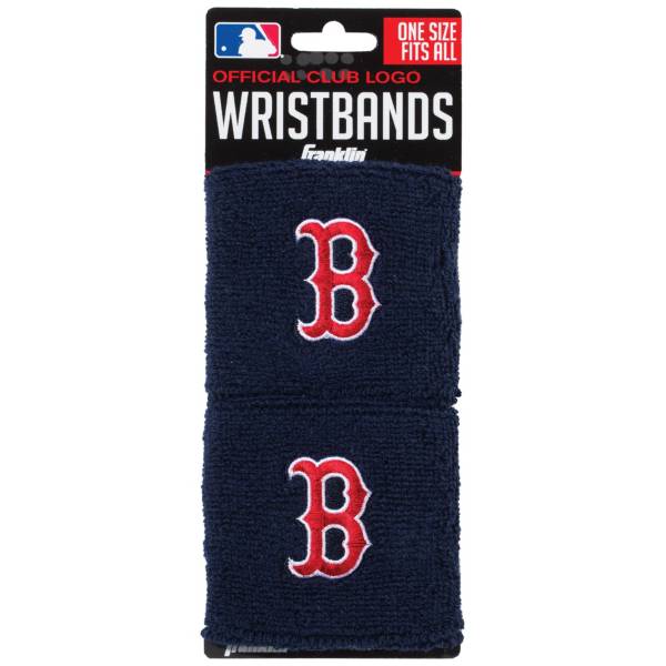 Franklin Boston Red Sox Embroidered Wristbands