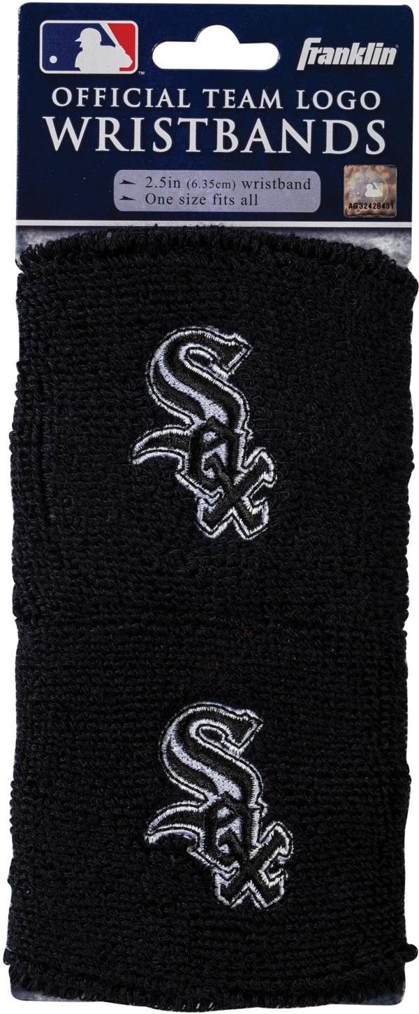 Franklin Chicago White Sox Embroidered Wristbands