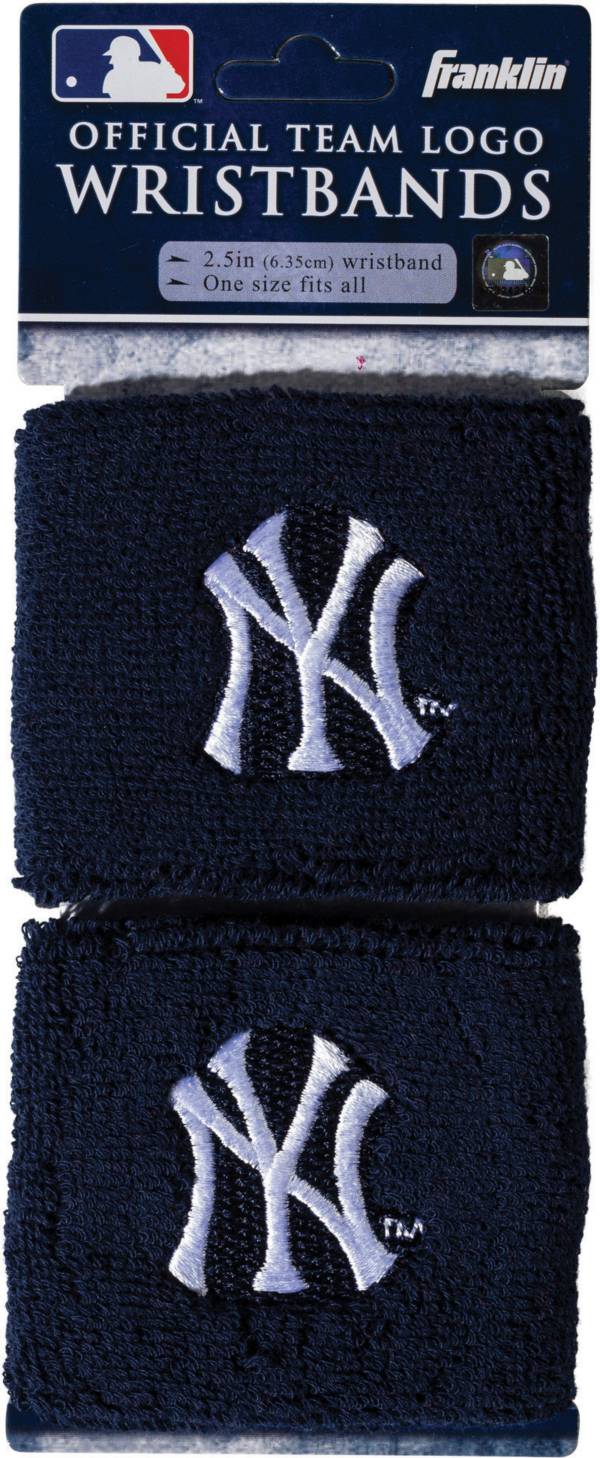 Franklin New York Yankees Embroidered Wristbands