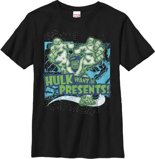 Fifth Sun Boys' Marvel Hulk Presents Graphic Tee