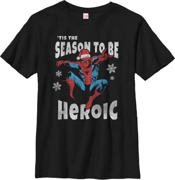 Fifth Sun Boys' Marvel Tis The Season Graphic Tee