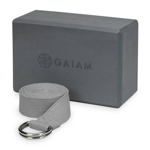 Gaiam Yoga Block/Strap Combo