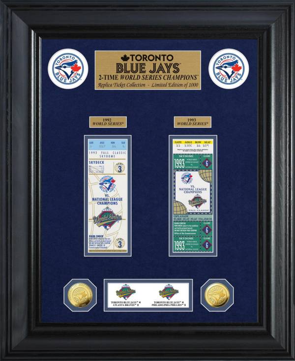 Highland Mint Toronto Blue Jays World Series Deluxe Gold Coin & Ticket Collection product image