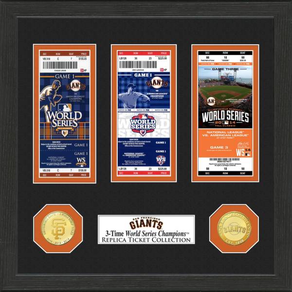 Highland Mint San Francisco Giants World Series Ticket Collection