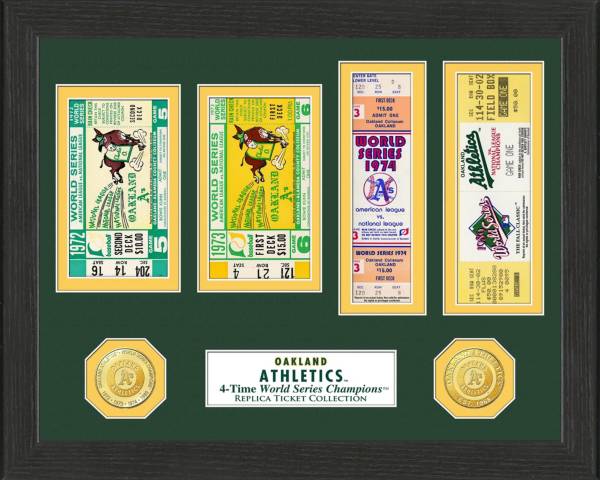 Highland Mint Oakland Athletics World Series Ticket Collection