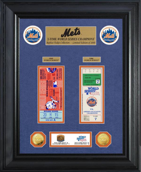 Highland Mint New York Mets World Series Deluxe Gold Coin & Ticket Collection